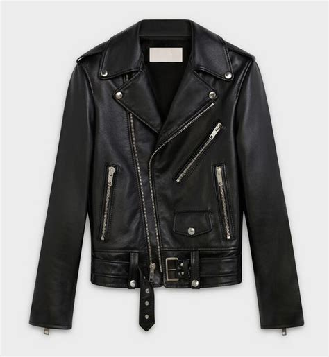 celine leather jackets